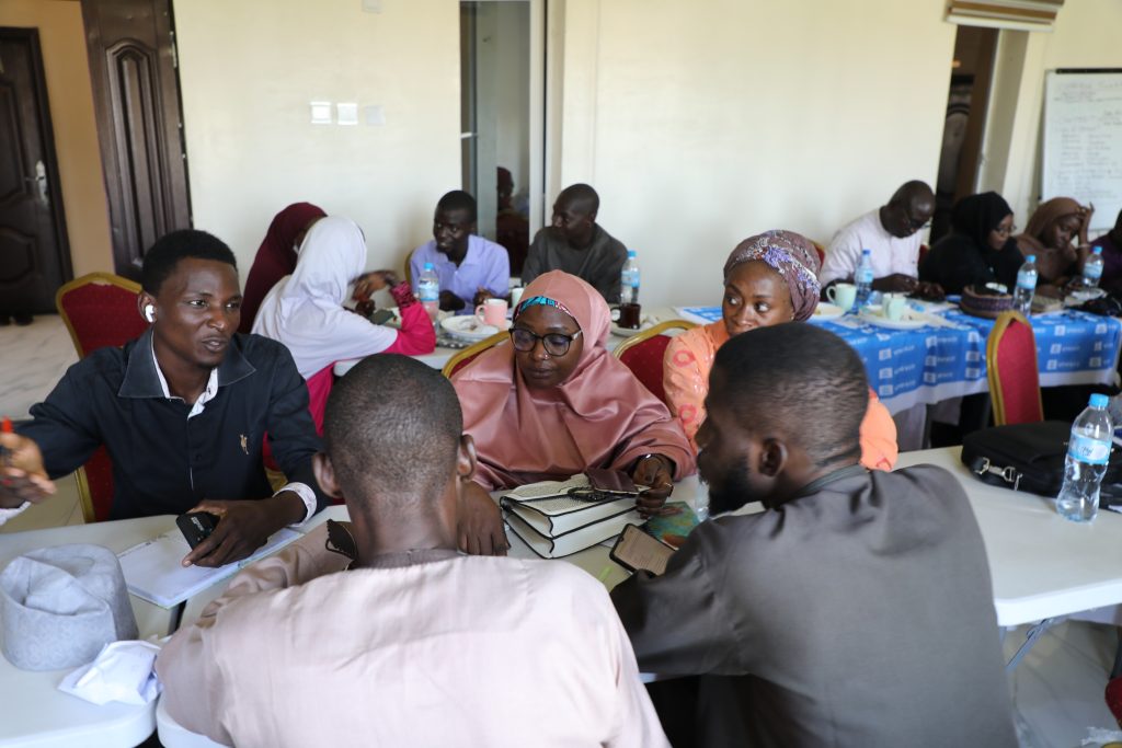 Cohorts during the MIL training put together by MILID Foundation and UNESCO in Kano.